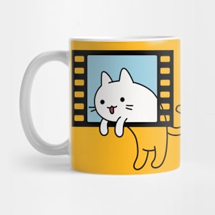 Cat Photo look outside Mug